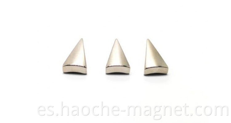 Wedge Neodymium Magnet Magnets de cuña 2021 Venta caliente Precio al por mayor Nodium imán